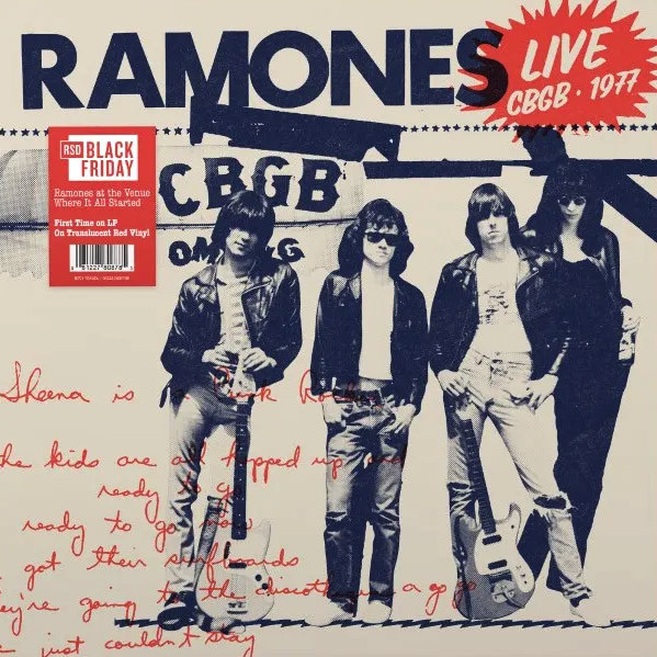 RAMONES - Live at CBGB 1977 (LP Vinilo, RSD, Red)